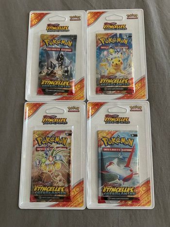 Artset blisters plastique Pokemon EV8 Étincelles Déferlantes
