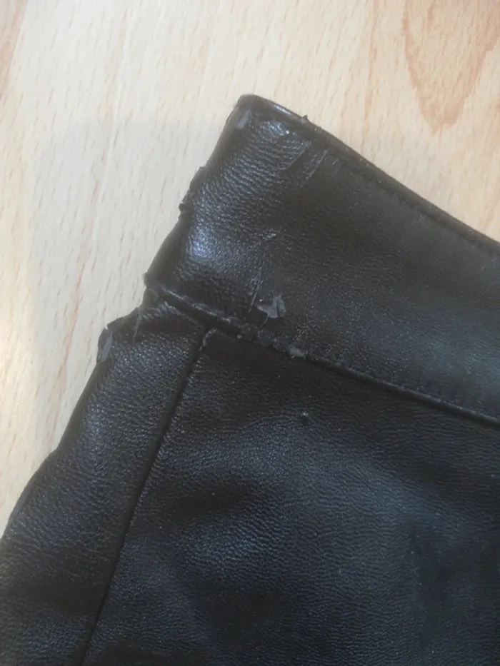Short en cuir - photo numéro 5