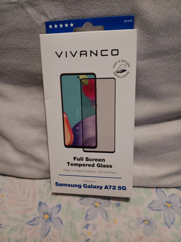 Protection verre trempé pour Samsung galaxy A72