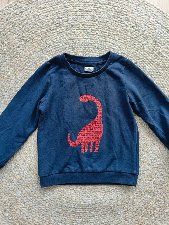Pull bleu Marine kimbaloo 36M