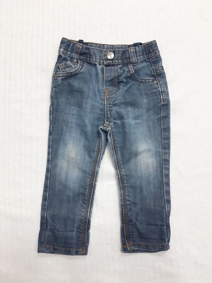 Tenue pull rayé et pantalon jean - photo numéro 5