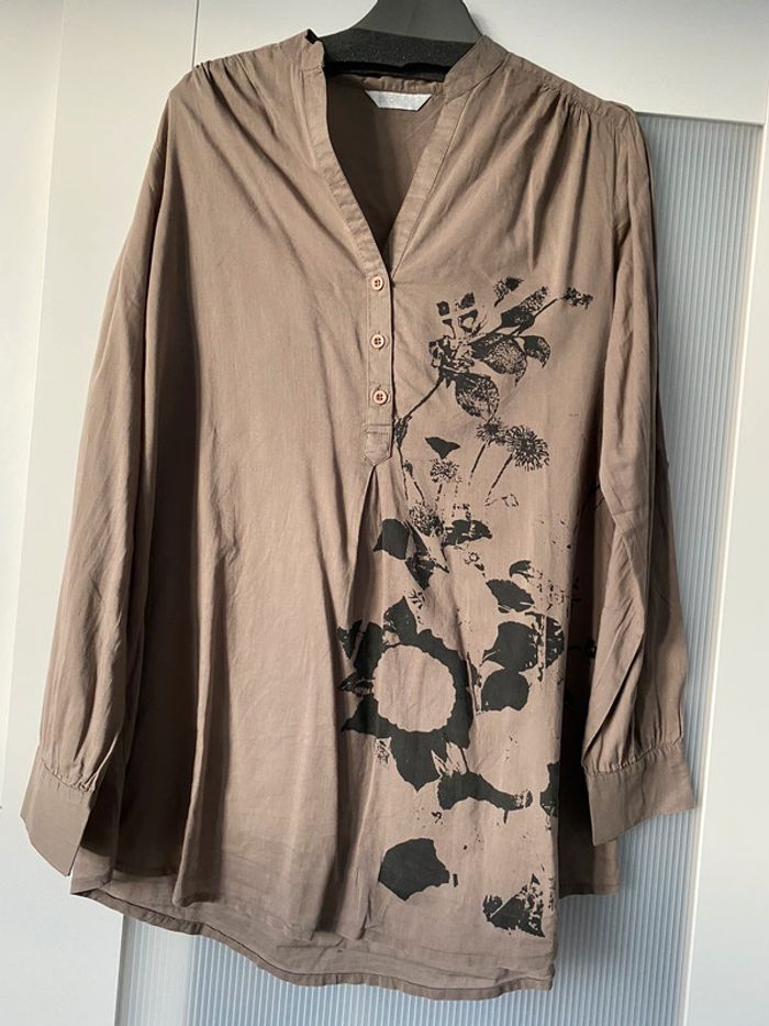 Blouse Kaki Promod Taille 40 - photo numéro 2