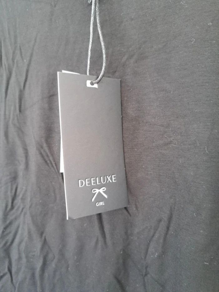 T-shirt noir manches longue Deeluxe - photo numéro 5