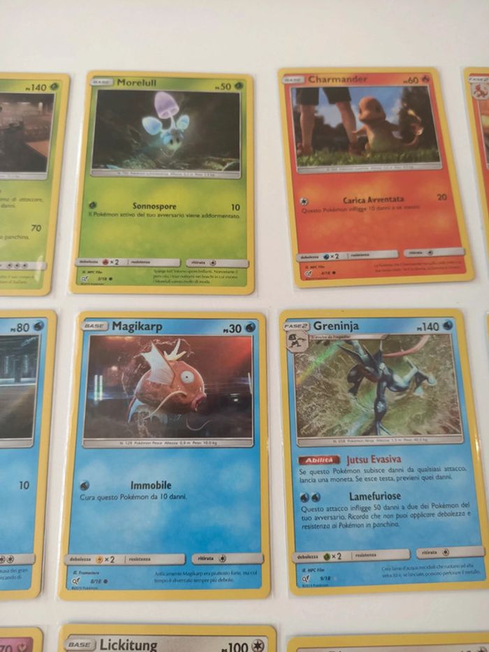 Lot De Cartes Pokémon Détective Pikachu - photo numéro 4