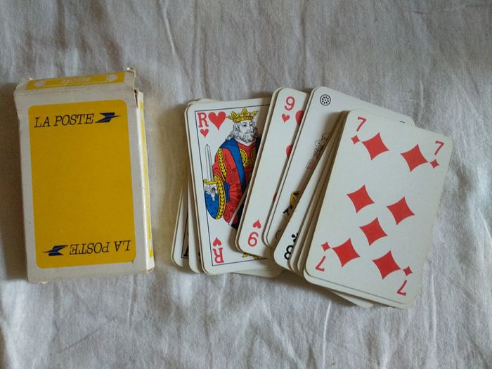 Jeu de cartes publicitaire La Poste