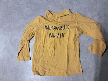 haut tee shirt manches longues fille 3 ans