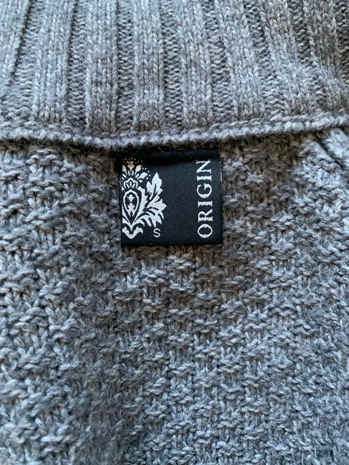 Gilet gris demi manche