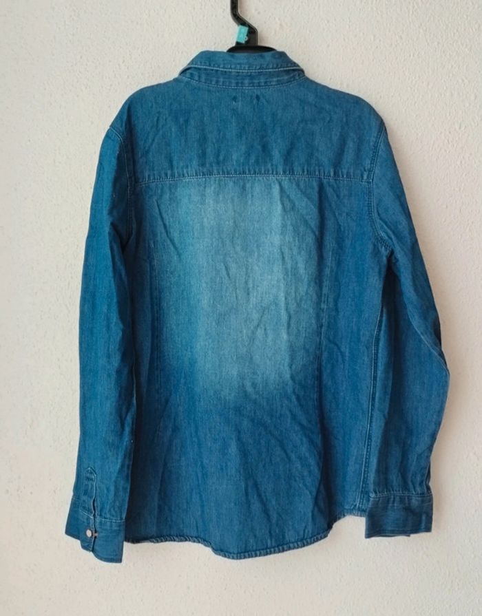 Chemise en jeans manches longues - photo numéro 5