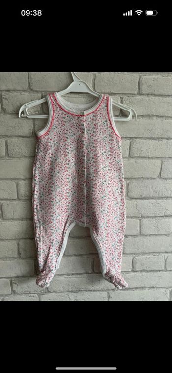 Pyjama sans manches Petit Bateau taille 6 mois