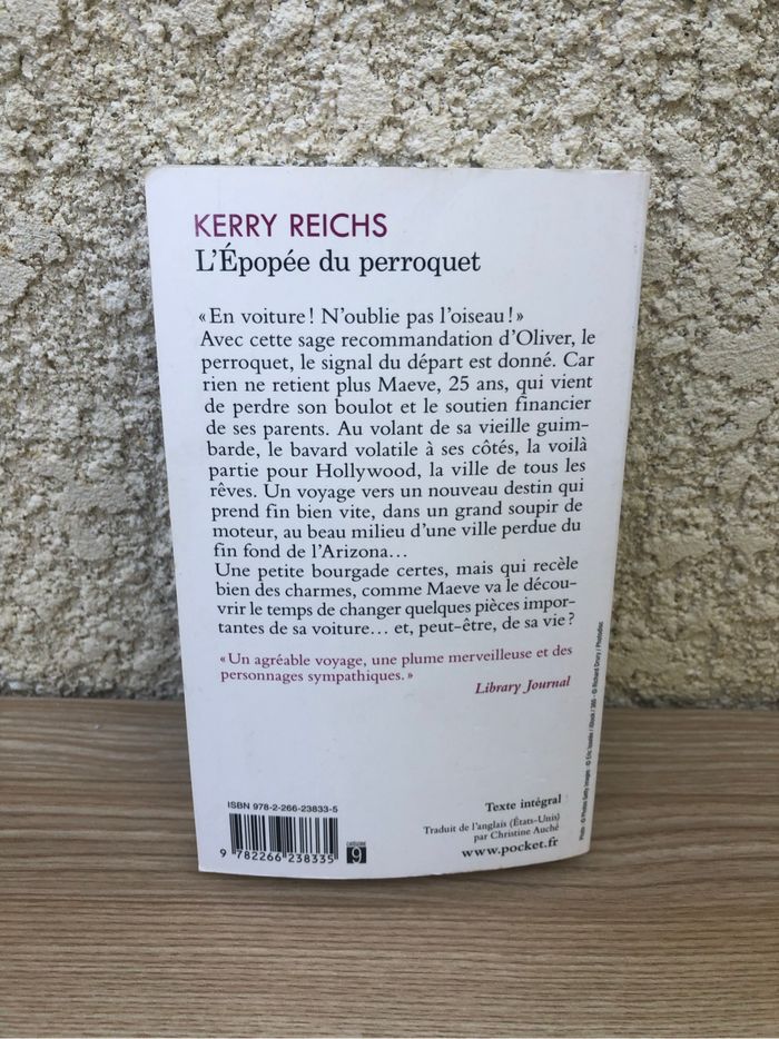 L’épopée du perroquet de Kerry Reichs - photo numéro 2