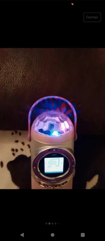Enceinte bluetooth Kidi light show party VTech