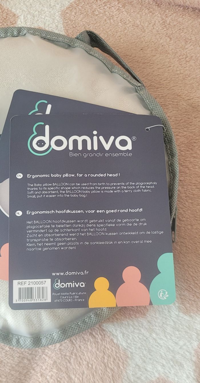 Coussin de tête bébé, Domiva. Neuf - photo numéro 4