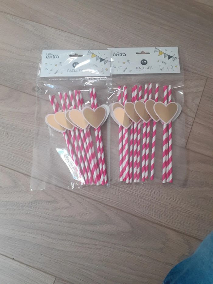 Paille coeur