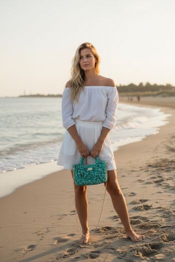 Sac à main au crochet – Élégance artisanale