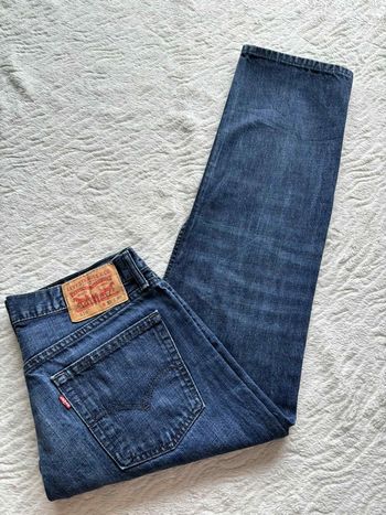 Jean Levi’s 514 homme M/40 L30 droit regular straight relaxed 100% coton bleu Mexique