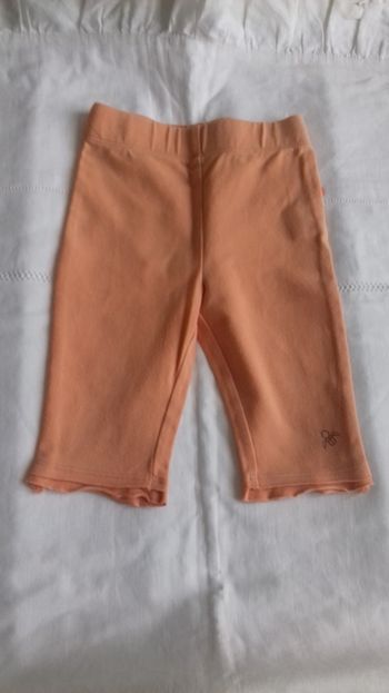 1 legging pantacourt fille 18 mois 