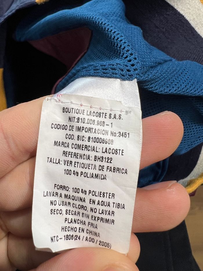 Veste Teddy bomber Lacoste logo brodé - photo numéro 9