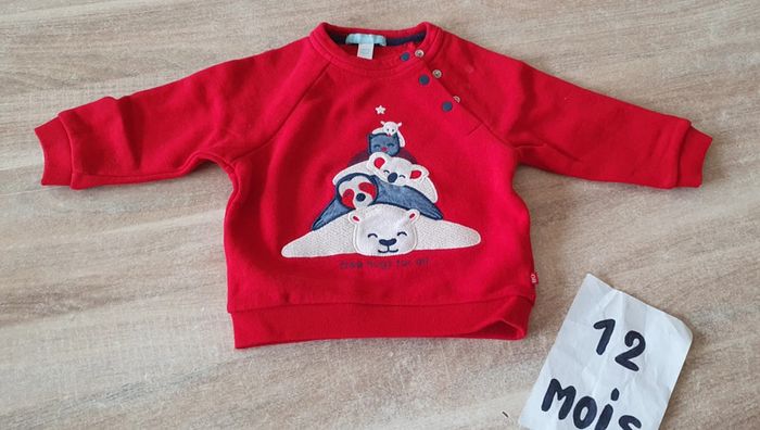 Pull 12mois garçon 74cm Obaïbi