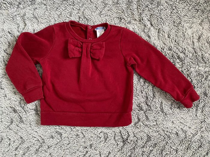 Pull rouge Jacadi - 6 ans - photo numéro 2