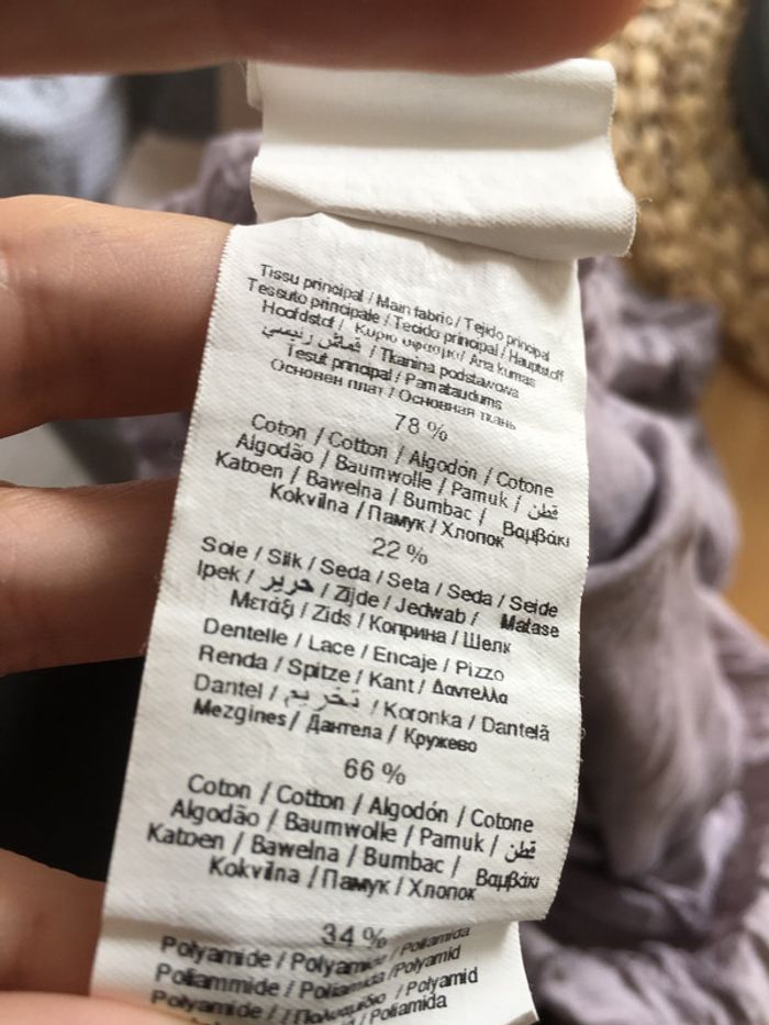Blouse « cache cache » taille 1 - photo numéro 3