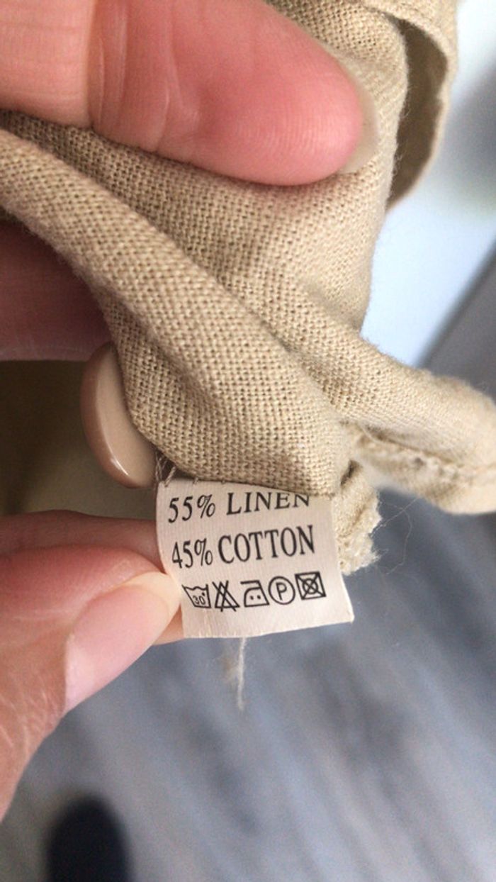 Chemise lin et Cotton - photo numéro 3