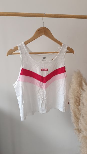 Top court Levi's blanc neuf