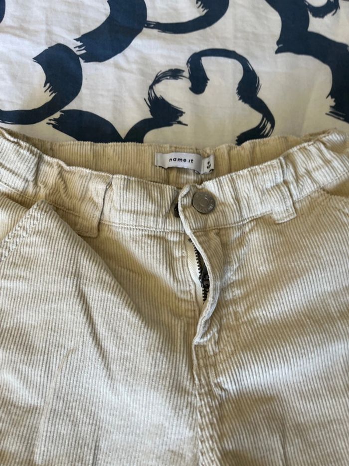 pantalon velours fille 8 ans - photo numéro 2