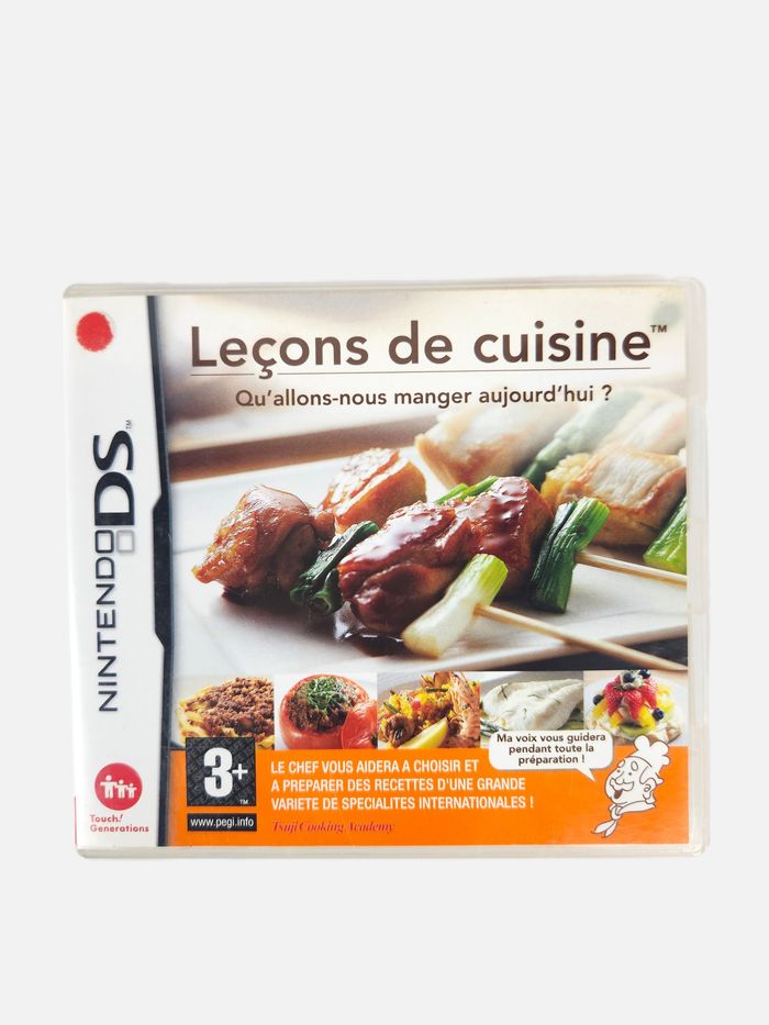 Jeu Nintendo DS "Leçons de cuisine" Cooking Academy en français
