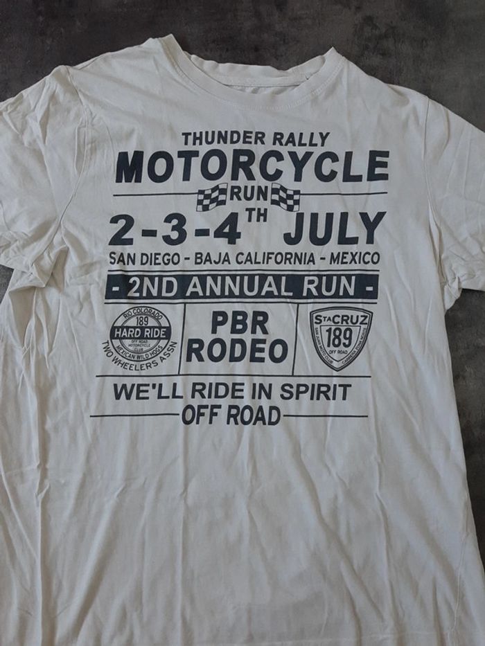 T-shirt manche courte homme 100% coton - photo numéro 2