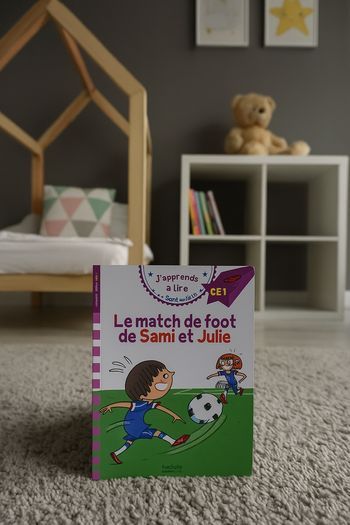 Livre “Le match de foot de Sami et Julie”  Niveau CE1
