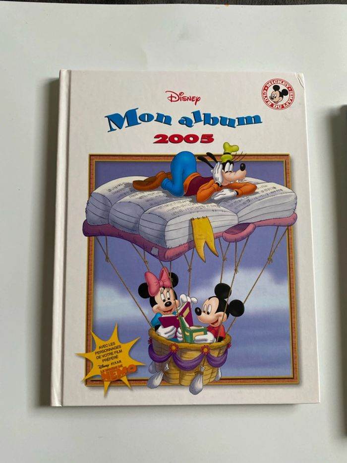 Lot de deux livres Disney, mon album, 2005 et 2006 - photo numéro 3