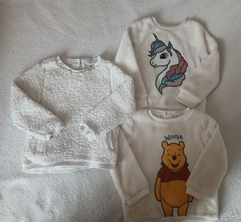 Lot de 3 pulls chauds taille 3/4 ans