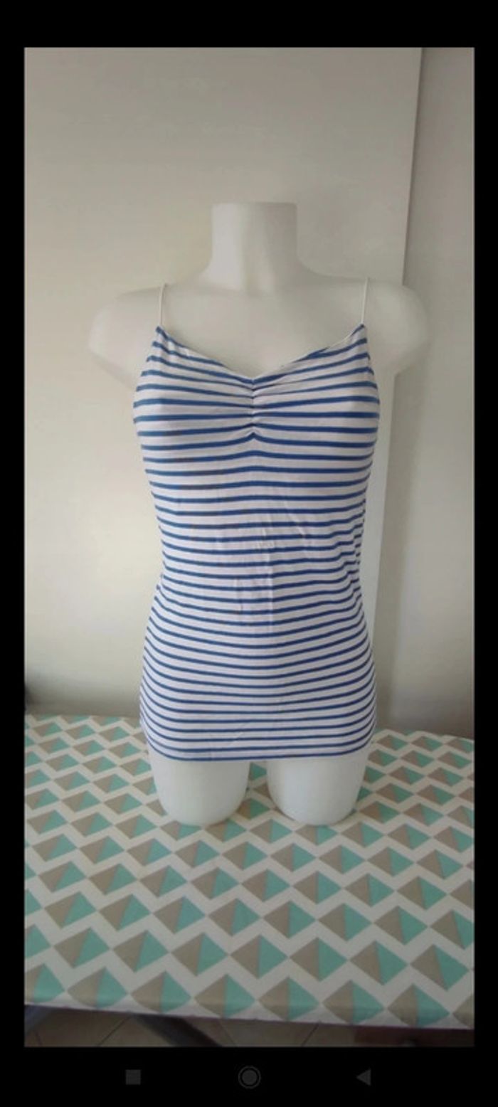 Débardeur rayé taille l