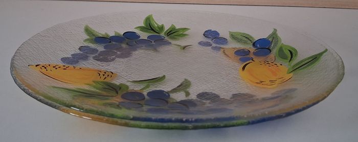 Lot de 2 assiettes en verre transparent - photo numéro 2