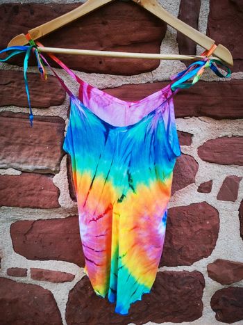 Débardeur fines bretelles multicolore