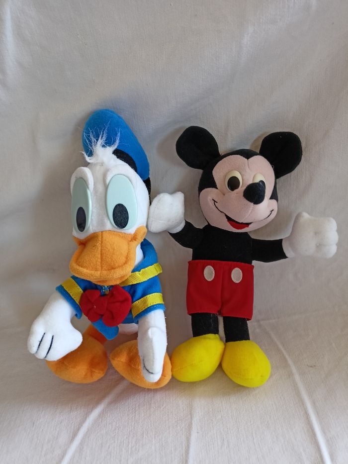Lot Mickey et Donald 20 cm