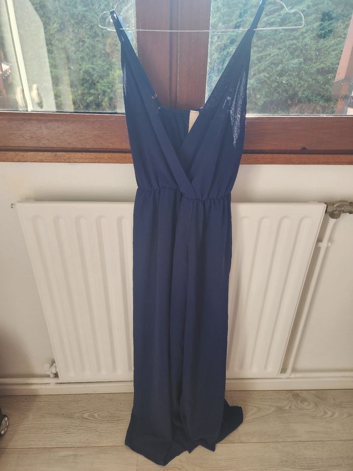 Robe longue bleu marine taille unique