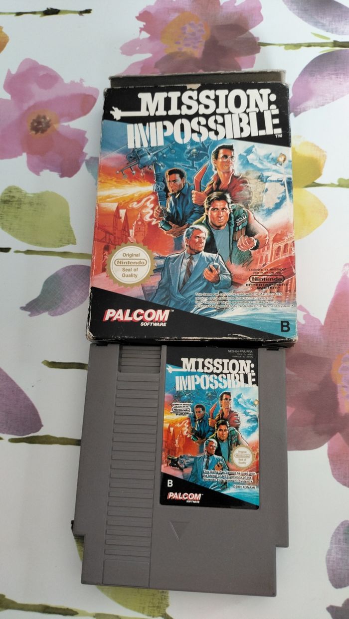 Jeu Nintendo NES : Mission Impossible