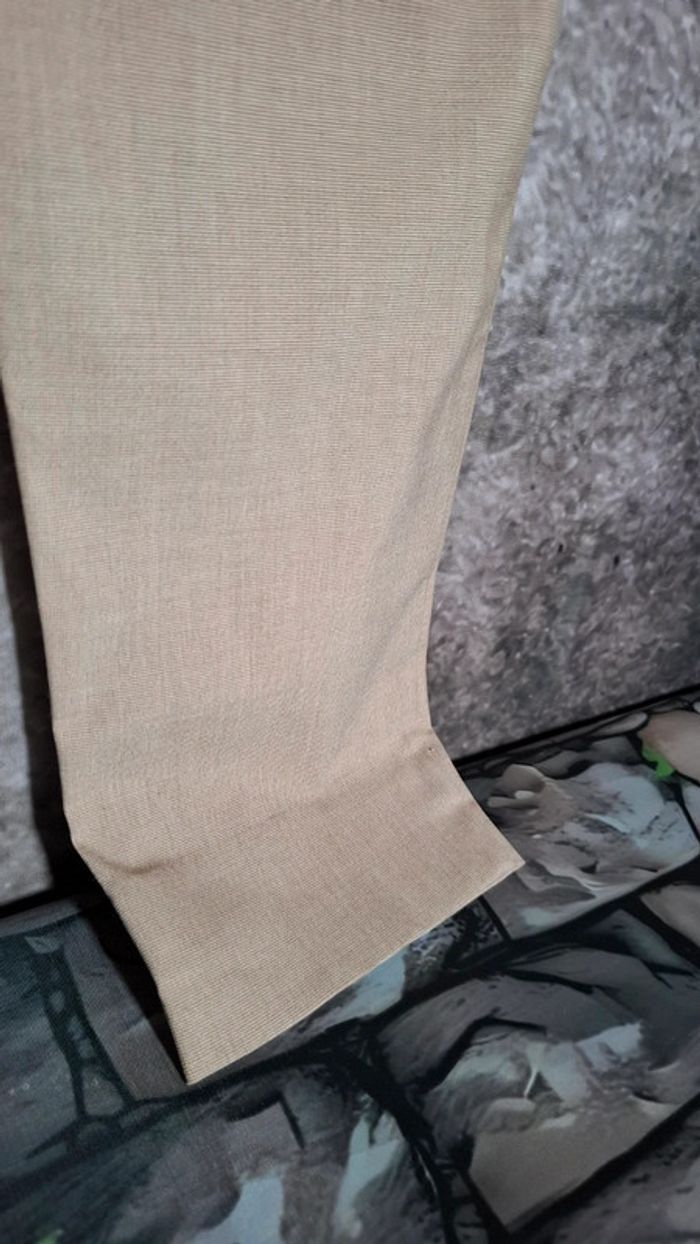 Pantalon beige Zara - photo numéro 7