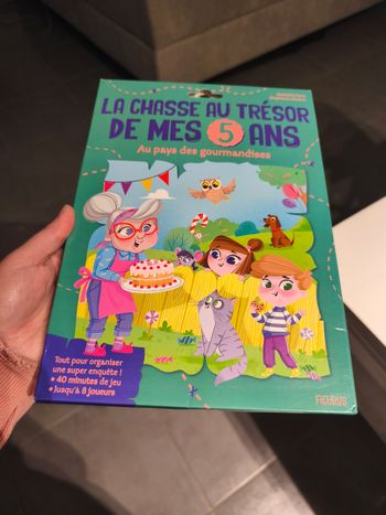 La chasse au trésor de mes 5 ans 