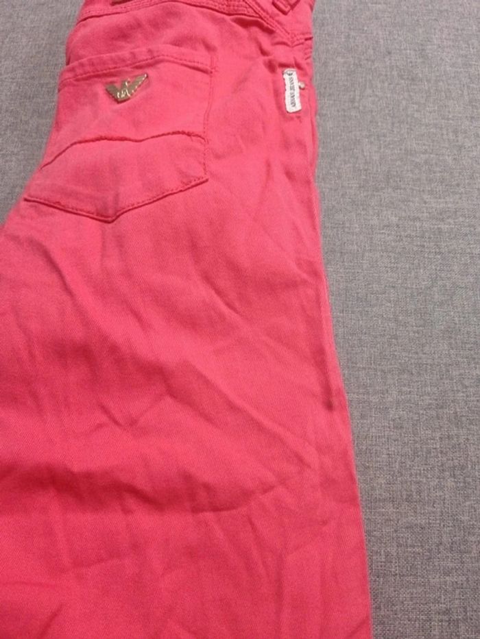 C57 pantalon fushia Armani Jeans W29 - photo numéro 6