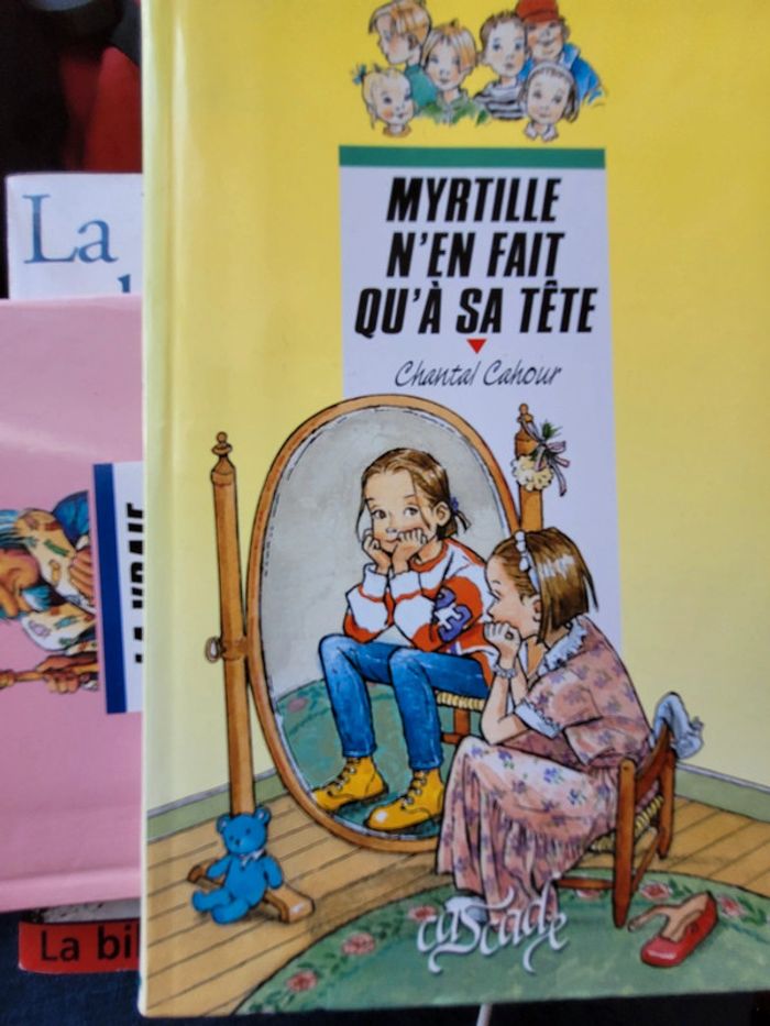 Livre Myrtille n'en fait qu'à sa tête