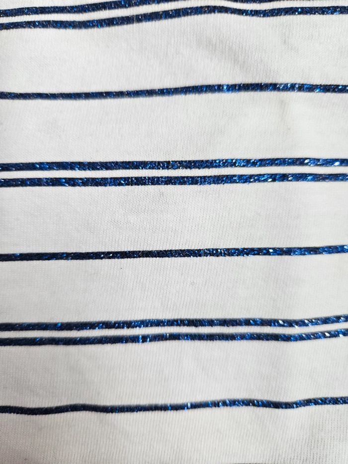 T-shirt kiabi ligné - photo numéro 2