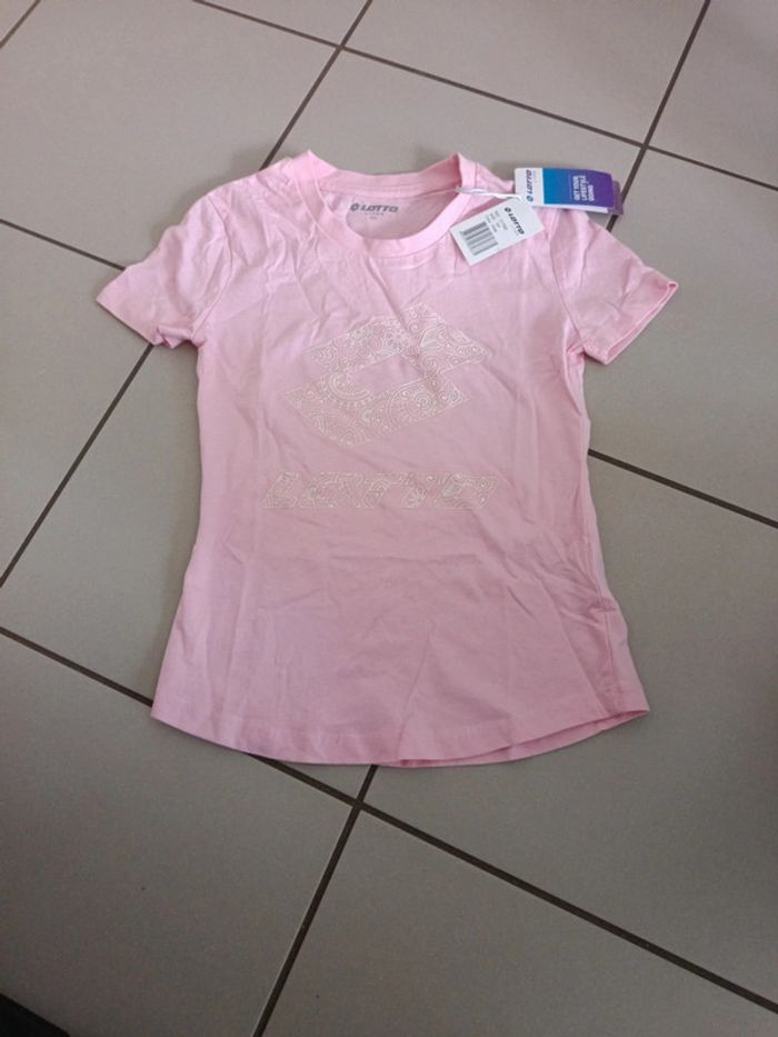 Tee shirt 10 ans lotto fille