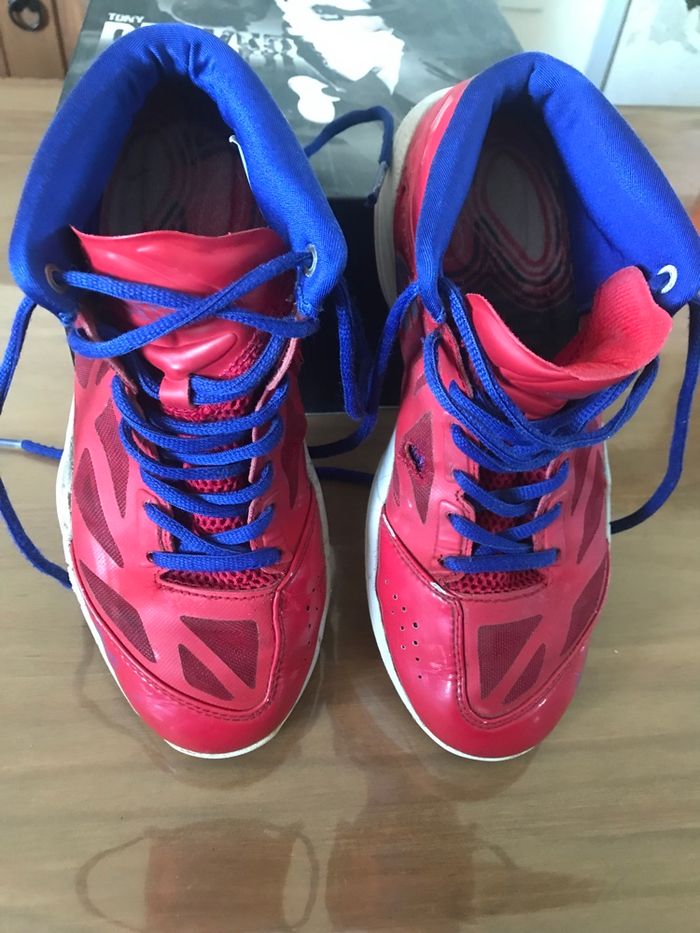 Basket rouge PEAK Tony Parker Pointure 38 - photo numéro 2