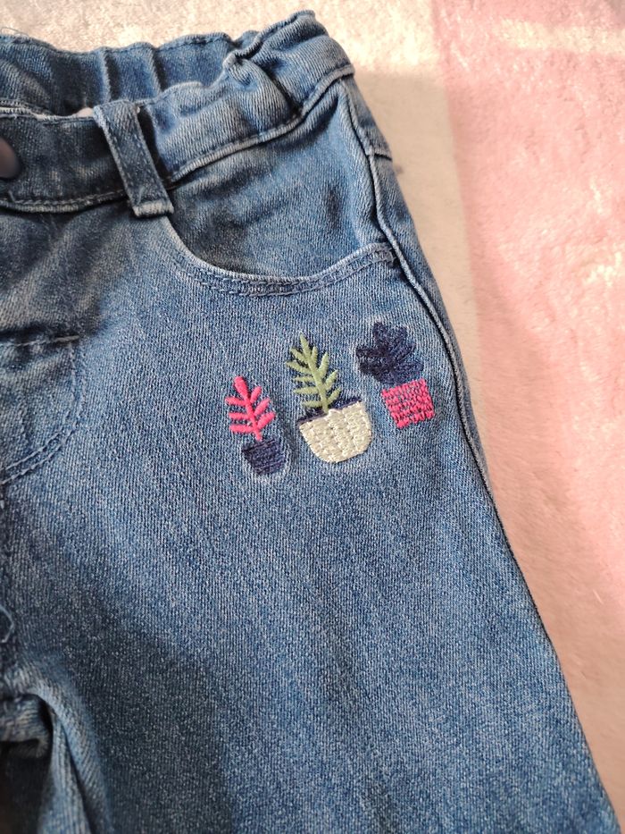 Jean molletonné fille - photo numéro 3