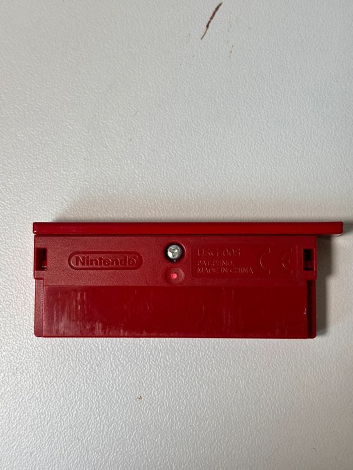 Cache pour DS lite , compartiment GBA accessoire Nintendo ds lite rouge officiel