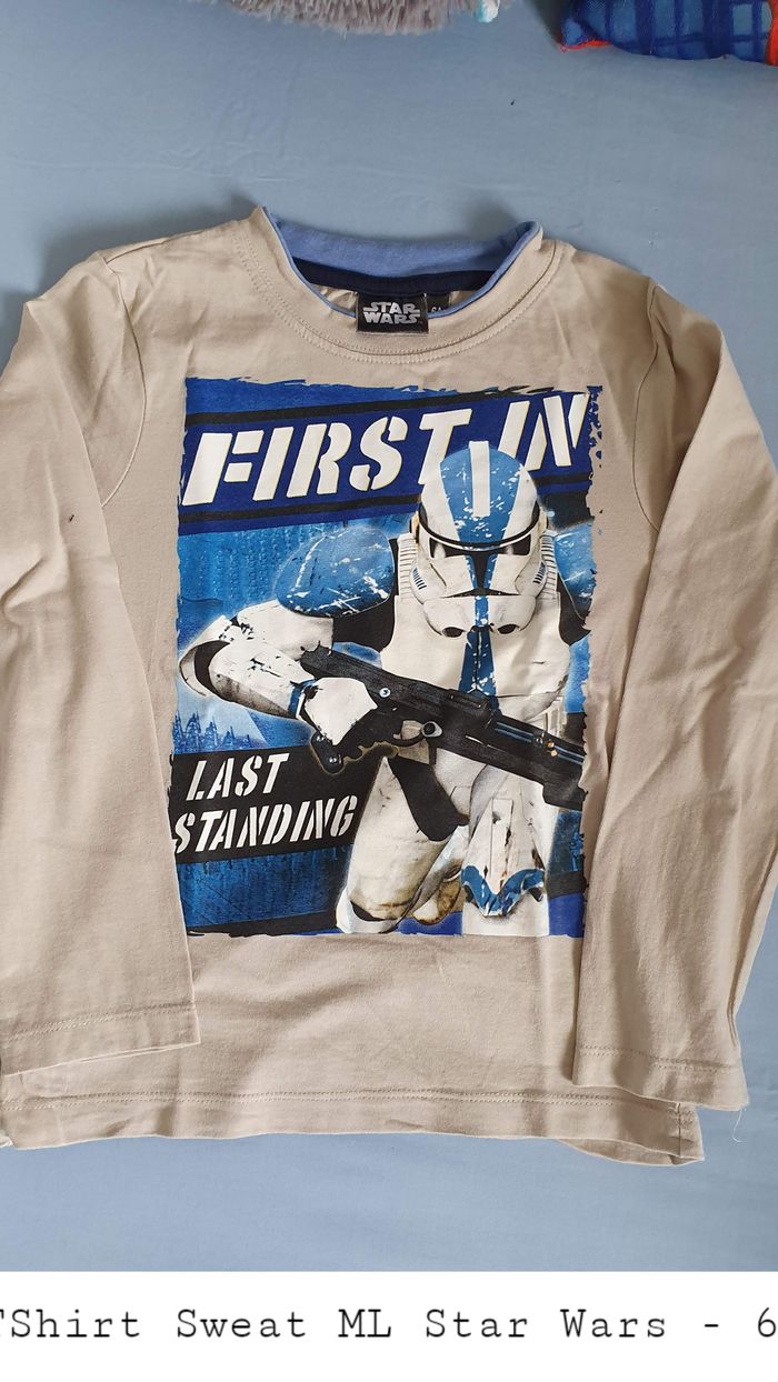 T-Shirt ML Star Wars - 6 ans