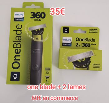 One blade + lames