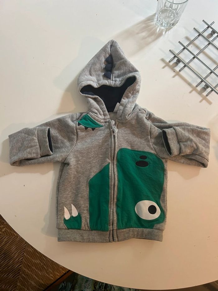 Veste à capuche 23 mois
